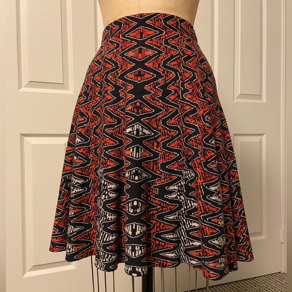 Nic+Zoe patterned, woven skirt